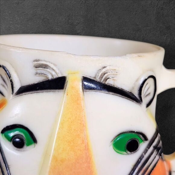 Vintage 1964 Kellogg’s Tony the Tiger Mug Frosted Flakes Ad Cup Retro Bright - Picture 7 of 10